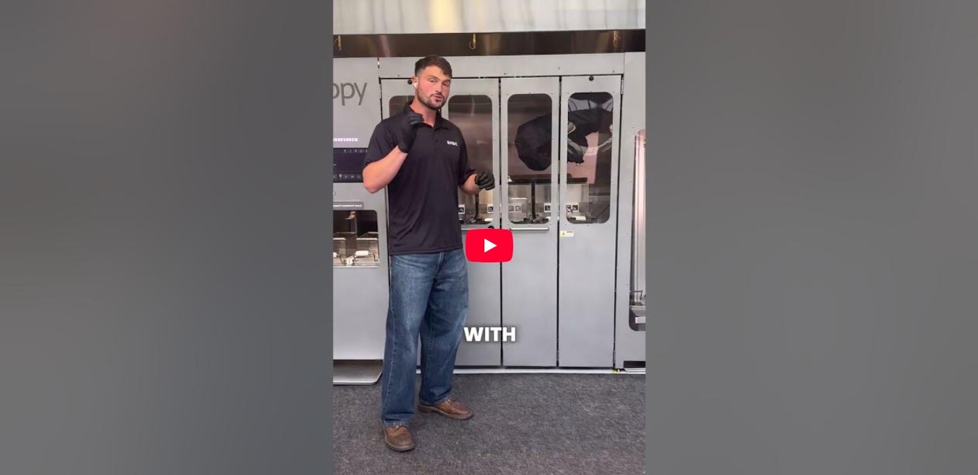 Flippy in Action AI-Powered Robotic Fry Station Demo Miso Robotics