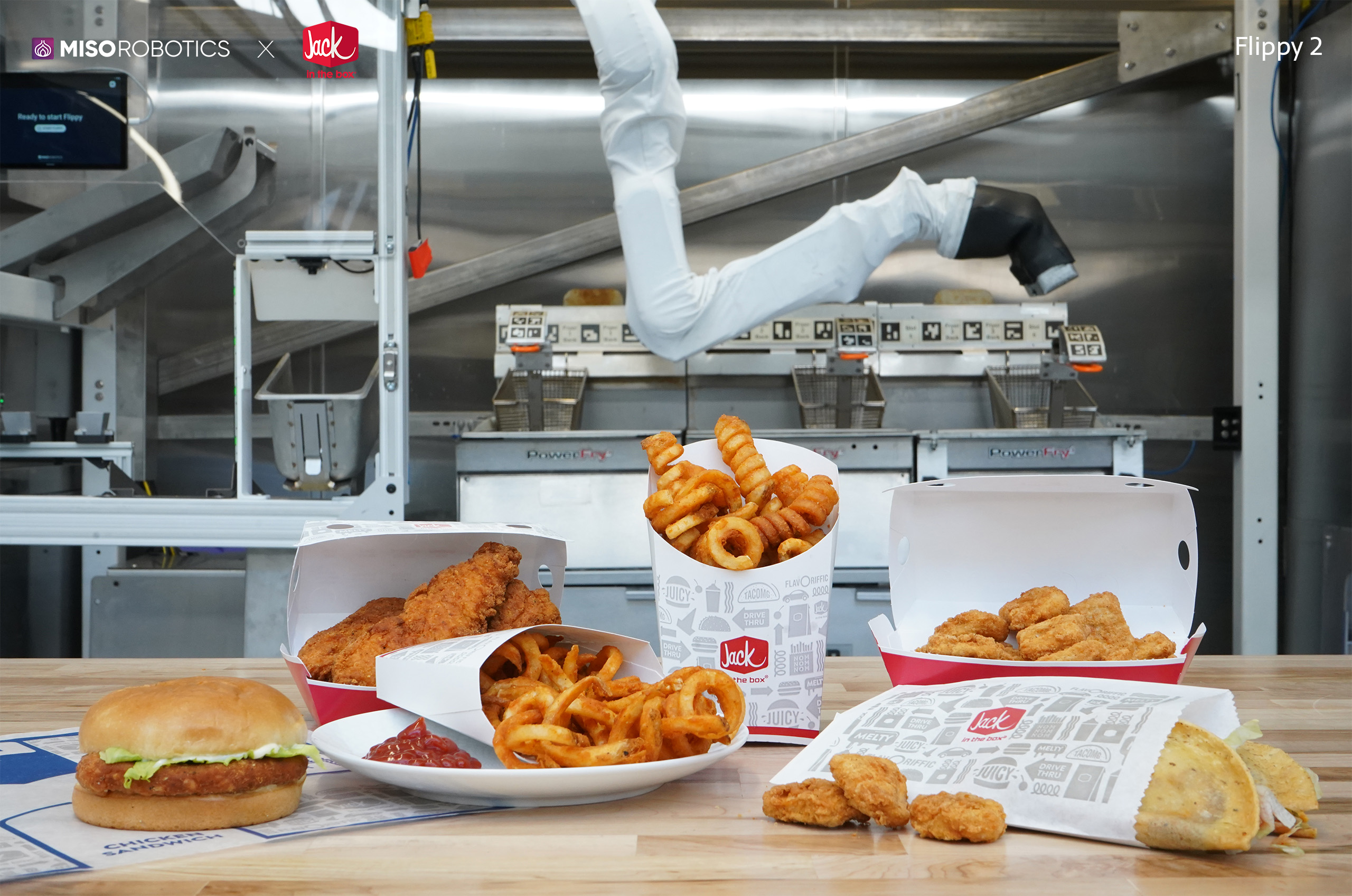 Jack in the Box Partners with Miso Robotics to Begin Pilot for Flippy and Sippy Product Lines